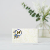 Elegant butterfly Name Place Cards (Standing Front)