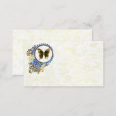 Elegant butterfly Name Place Cards (Front/Back)
