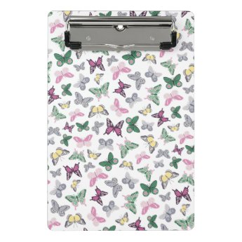 Elegant Butterfly Pattern Clipboard