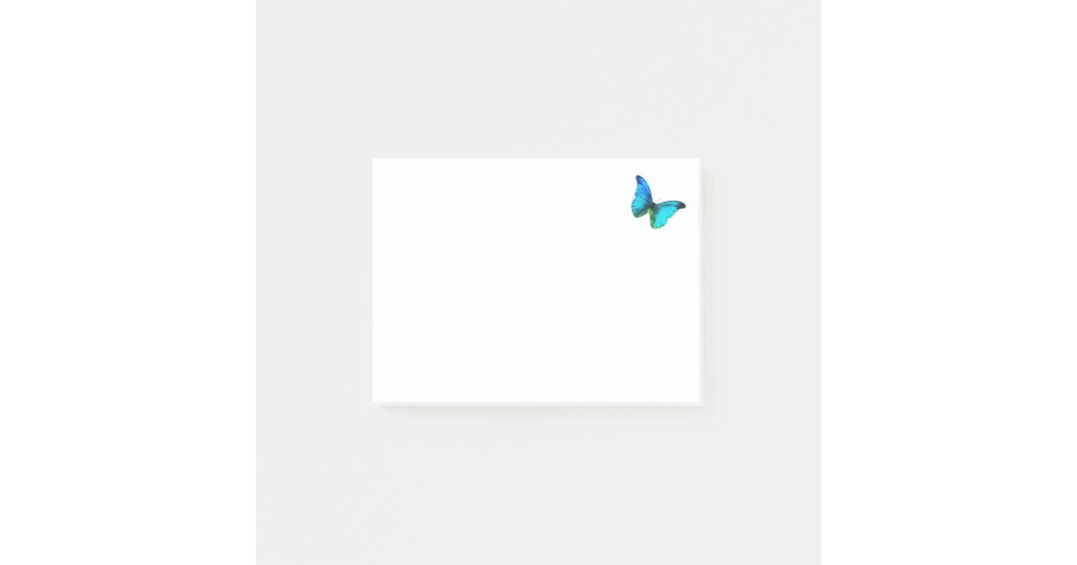 Elegant Butterfly Post-it Notes | Zazzle