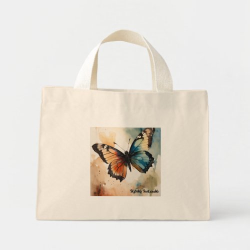 Elegant Butterfly Tote Bag