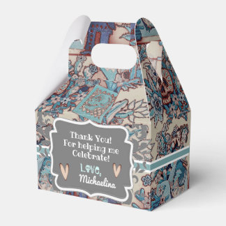 Elegant cactus, skulls Spanish Mexican Fiesta Favor Boxes