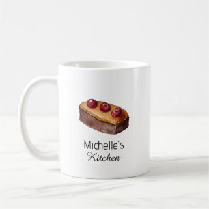 Elegant Cake Baker Pastry Chef Personalized Coffee Mug