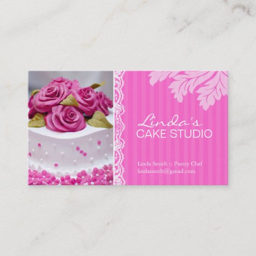 ELEGANT CAKE | BAKERY BUSINESS CARD