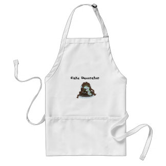 Elegant Cake Decorator Adult Apron