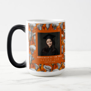 Elegant Calla Lilies Flower Photo Keepsake Color Morph Mug