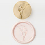 Elegant Calla Lily Flower Botanical Luxury Wedding Wax Seal Stamp<br><div class="desc">The Calla lily has such a grande look to it. It gives instant 'class' to your envelope.</div>