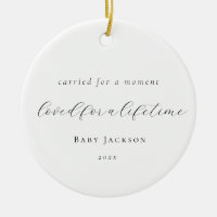 Elegant Calligraphy Baby Loss Memorial