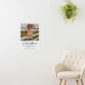 Elegant Calligraphy Bridal Shower Welcome sign (In Situ (Wall))