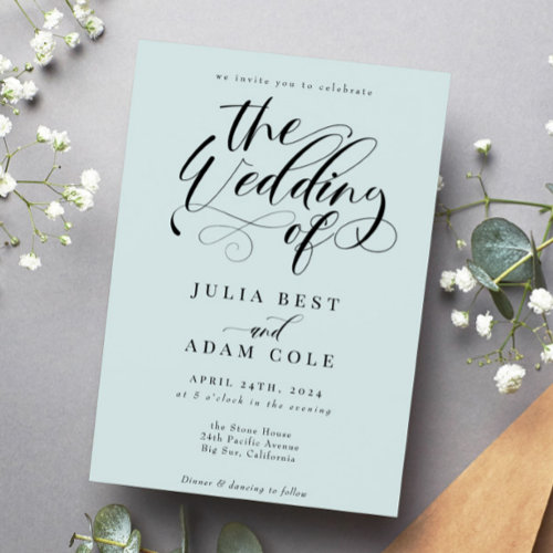 Wedding Invitation