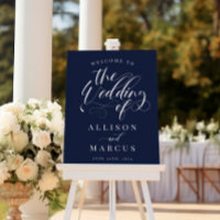 Elegant Calligraphy Classic Wedding Welcome