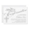 Elegant Calligraphy Cross and Dove Confirmation
