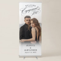 Elegant Calligraphy Engagement Party
