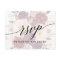 Elegant Calligraphy Faded Floral Song Request RSVP