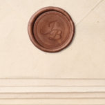 Elegant Calligraphy Initials Wedding Envelope Real Wax Seal Sticker<br><div class="desc">Create your own embossed, real, custom self adhesive wax seals perfect for wedding invitations, scrolls, envelopes, guest party favors and stationery of all kinds with a simple DIY template that's easy to edit. The chic design features initials in an elegant handwritten calligraphy script font. By editing the modern design further,...</div>