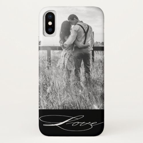 Elegant Calligraphy  Photo iPhone  case