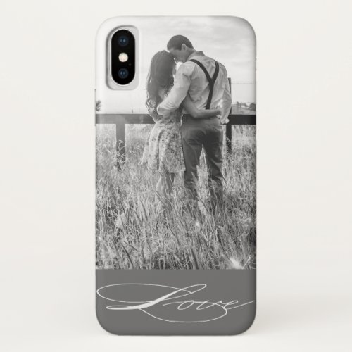 Elegant Calligraphy  Photo iPhone  case