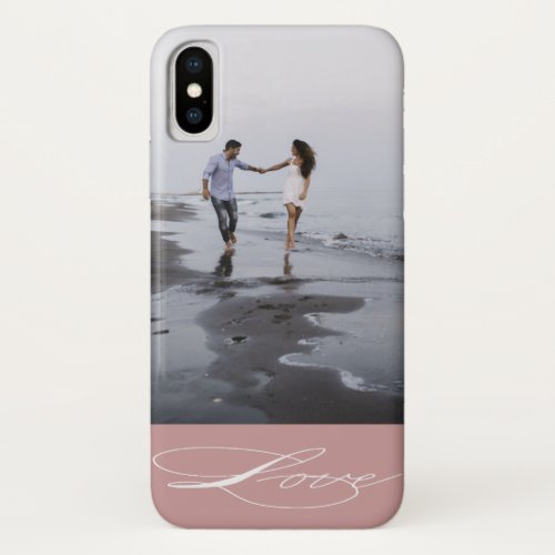 Elegant Calligraphy  Photo iPhone  case