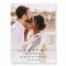 Elegant Calligraphy Photo Wedding Welcome