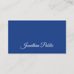 Elegant Calligraphy Script Luxury Professional Business Card