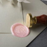 Elegant Calligraphy Script Monogram Wedding Wax Seal Stamp<br><div class="desc">This elegant monogram wedding wax seal stamp features intertwined calligraphy script initials of the bride and groom.</div>