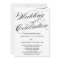 Elegant Calligraphy Script Wedding Invitation