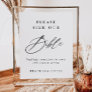 Elegant Calligraphy Wedding Bible Guest Book Sign