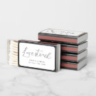 Elegant Calligraphy Wedding Favor