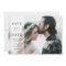 Elegant Calligraphy Wedding Photo Save the date 