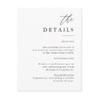 Elegant Calligraphy Wedding The Details