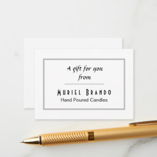 Elegant Candle Company V2 Enclosure Card