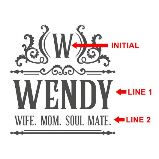 Elegant Canterbury Engraved 12 oz. Cocktail Glass (Design)