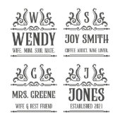 Elegant Canterbury Engraved 12 oz. Tequila Glass (Designs)