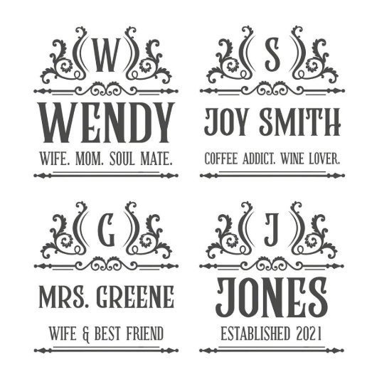 Elegant Canterbury Engraved 12 oz. Tequila Glass (Designs)