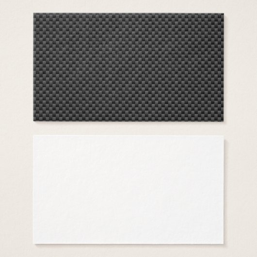 Elegant Carbon Fiber Style Print Background (Front & Back)