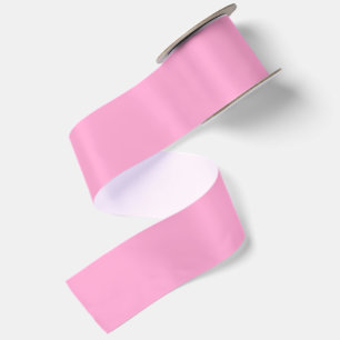 Elegant Carnation Pink, New Baby, Girl Birthday Satin Ribbon