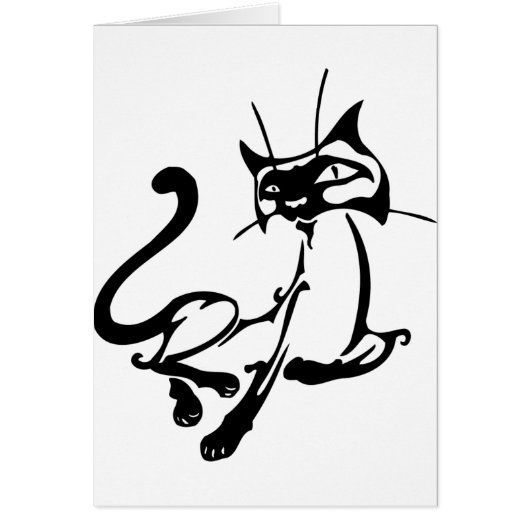Elegant Cat Cards (Front)