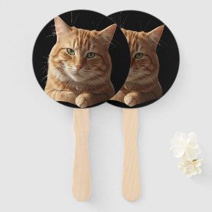 Elegant Cat Fan – Cool Style with Feline Flair
