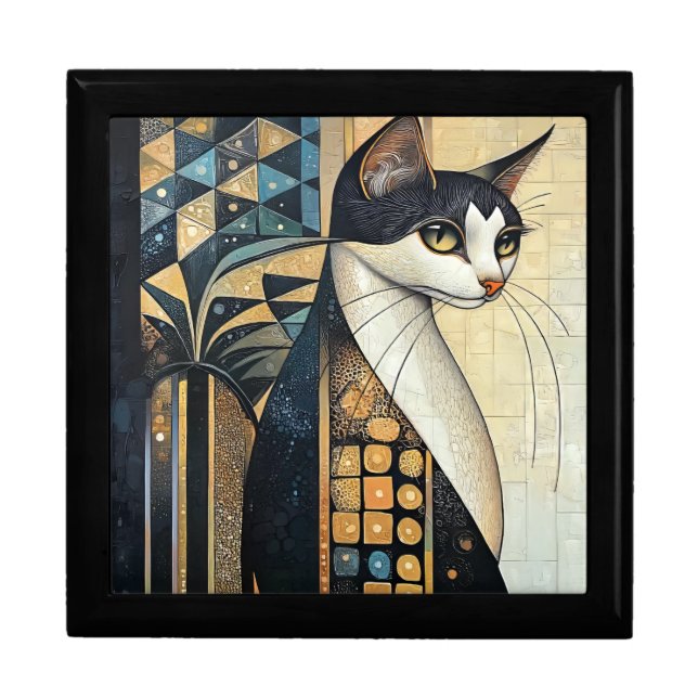 Elegant Cat  Gift Box (Front)