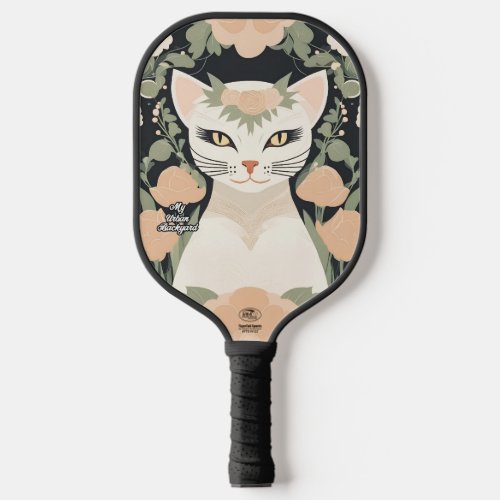 Elegant Cat Pickleball Paddle