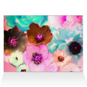 ELEGANT CAT WITH DIVA HAT,PINK ROSES CARDS (Inside Horizontal (Top))