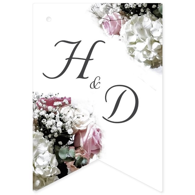 Elegant Catholic Bridal Shower Floral banner (Creator Uploaded)