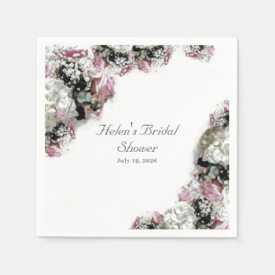 Elegant Catholic Bridal Shower Napkins