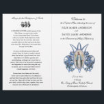 Elegant Catholic Latin Mass Wedding Program<br><div class="desc">By request, I have created custom designed traditional Catholic Latin Mass wedding programs. Our folded programs are very helpful for your guests to know the order of the High Latin Mass & when to sit, stand, and kneel. If you are having a Low Mass, you will want to change the...</div>