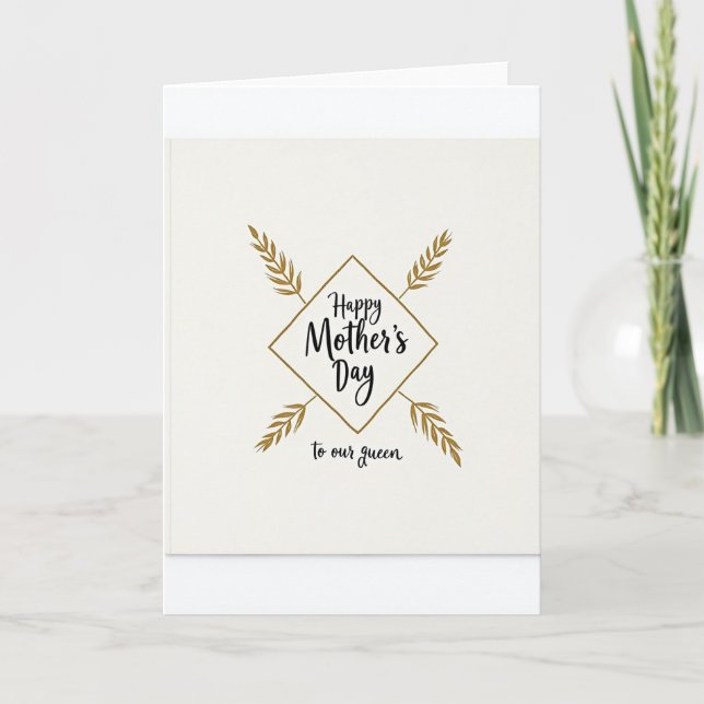 Elegant Celebration Card (Front)