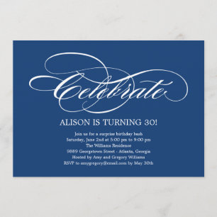 Elegant Celebration General Party Invitation