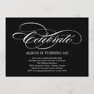 Elegant Celebration General Party Invitation