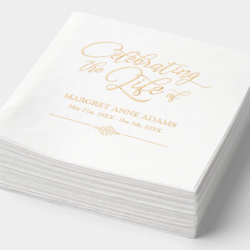 Elegant Celebration of Life Funeral Bereavement