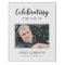 Elegant Celebration Of Life Photo Funeral