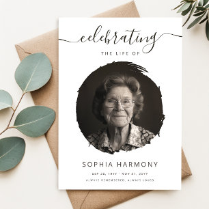 Elegant Celebration of Life Photo Program